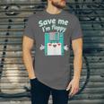 Floppy Disk Retro Tech Nostalgia Old School Computing Humor Unisex Jersey T-Shirt