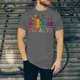 Floral Flower Book Equality Human Rights Women's Rights Unisex Jersey T-Shirt
