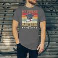 My Friend Mastered It Master's Degree Graduation Vintage Unisex Jersey T-Shirt