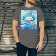Frutiger Aero Aesthetic Tech Book Butterfly Unisex Jersey T-Shirt