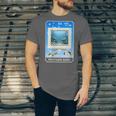 Frutiger Aero Aesthetic Tech Computer Aquarium Tarot Card Unisex Jersey T-Shirt