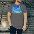 Frutiger Aero Beach Y2k Aesthetic Palm Tree Sand Ocean Unisex Jersey T-Shirt