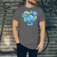 Frutiger Aero Metro Abstract Maximalism 2000s Nostalgia Unisex Jersey T-Shirt