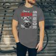 Fun Trendy UFO Sloth Graduation Class Of 2024 Senior Unisex Jersey T-Shirt