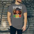 Future HBCU Grad Afro Girl College Graduation Kids Unisex Jersey T-Shirt