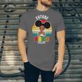 Future HBCU Grad Graduate Afro Girl College Graduation Unisex Jersey T-Shirt
