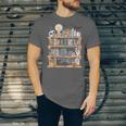 Ghost Book Reading Books Lover Teacher Happy Halloween Unisex Jersey T-Shirt Ghost Book Reading Books Lover Teacher Happy Halloween Unisex Jersey T-Shirt