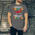 Goodbye 3rd Grade Hello 4th Grade Graduation 2024 Unisex Jersey T-Shirt