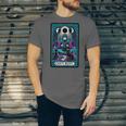Gothic Girl Tarot Card Introverted Reader And Reading Unisex Jersey T-Shirt Gothic Girl Tarot Card Introverted Reader And Reading Unisex Jersey T-Shirt