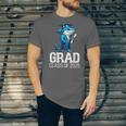 Grad Class Of 2025 Boys Shark Graduation Graduated Unisex Jersey T-Shirt