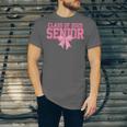 Graduate 2025 Class Of 2025 Senior Coquette Bow Graduation Unisex Jersey T-Shirt