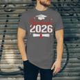 Graduate 2026 For Class Of 2026 Graduation Unisex Jersey T-Shirt