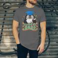 Graduate Penguin Class Of 2025 Kids Graduation Unisex Jersey T-Shirt