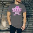 Graduation 2026 Senior 2026 Class Of 2026 Coquette Pink Girl Unisex Jersey T-Shirt