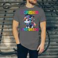 Graduation I Crushed 2nd Grade Unicorn Girls Grad Magical Unisex Jersey T-Shirt