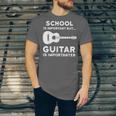 Graduation Shirt For Guitar Players & Band Member Unisex Jersey T-Shirt