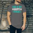 This Is My Happy Face Introvert Unisex Jersey T-Shirt This Is My Happy Face Introvert Unisex Jersey T-Shirt