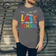 Happy Last Day Of School Teacher Women Student Graduation Unisex Jersey T-Shirt
