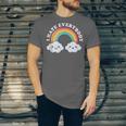 I Hate Everybody Rainbow Sarcastic Grumpy Introvert Unisex Jersey T-Shirt I Hate Everybody Rainbow Sarcastic Grumpy Introvert Unisex Jersey T-Shirt