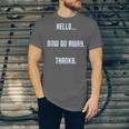 Hello Now Go Away Thanks Joke Introvert Attire Unisex Jersey T-Shirt Hello Now Go Away Thanks Joke Introvert Attire Unisex Jersey T-Shirt