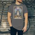 The Hermit Cat Tarot Card Introvert By Georgi Unisex Jersey T-Shirt The Hermit Cat Tarot Card Introvert By Georgi Unisex Jersey T-Shirt