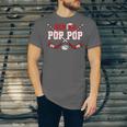 Hockey Senior Pop Pop Graduation Class Of 2026 Kids Unisex Jersey T-Shirt