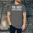 I'm Not Anti-Social I Introvert Unisex Jersey T-Shirt