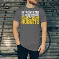 Introvert Antisocial Chicken Nugget Lover Foodie Unisex Jersey T-Shirt Introvert Antisocial Chicken Nugget Lover Foodie Unisex Jersey T-Shirt