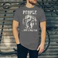 Introvert Bigfoot People Not A Big Fan Dad Joke Unisex Jersey T-Shirt