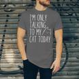 Introvert Cat Lover Kitten Kitty Cat Mom Cat Dad Pet Lover Unisex Jersey T-Shirt Introvert Cat Lover Kitten Kitty Cat Mom Cat Dad Pet Lover Unisex Jersey T-Shirt