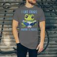 Introvert Herpetologists Amphibian Frog Lover Unisex Jersey T-Shirt Introvert Herpetologists Amphibian Frog Lover Unisex Jersey T-Shirt