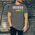 Introvert My Social Battery Low Level Graphic Unisex Jersey T-Shirt Introvert My Social Battery Low Level Graphic Unisex Jersey T-Shirt