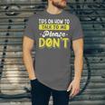 Introvert Tips On How To Talk To Me Please Don't Antisocial Unisex Jersey T-Shirt