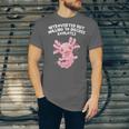 Introverted But Willing To Discuss Axolotl Salamander Unisex Jersey T-Shirt
