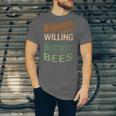 Introverted But Willing To Discuss Bees Animal Meme Unisex Jersey T-Shirt Introverted But Willing To Discuss Bees Animal Meme Unisex Jersey T-Shirt