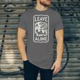 Introvert's Peaceful Solitude Graphic Leave Me Alone Quiet Unisex Jersey T-Shirt