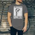 Introverts Unite Separately In Your Own Homes Introvert Unisex Jersey T-Shirt Introverts Unite Separately In Your Own Homes Introvert Unisex Jersey T-Shirt