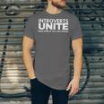 Introverts Unite Unisex Jersey T-Shirt Introverts Unite Unisex Jersey T-Shirt