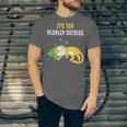 It's Too Peopley Outside Introvert And Cat Lover Unisex Jersey T-Shirt