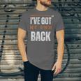 I’VE GOT MY OWN BACK INTROVERT Words On Back Unisex Jersey T-Shirt