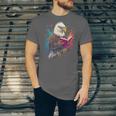 Kawaii Eagle Reads Book Reading Library Book Bookworm Unisex Jersey T-Shirt