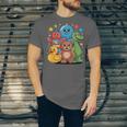 Kidcore Aesthetic Retro Vibes Colorful Cartoon Nostalgia Unisex Jersey T-Shirt