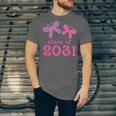 Kids Class Of 2031 Kindergarten Girls Graduation T-Shirt Unisex Jersey T-Shirt