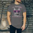 Kids Cool Future Is Bright Kids Graduation Or Birthday Unisex Jersey T-Shirt