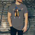 Kids HBCU Boys Grad Dabbing Graduation Unisex Jersey T-Shirt