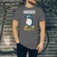 Kids Kindergarten Dabbing Penguin Nailed It Graduation Class 2021 Unisex Jersey T-Shirt
