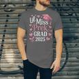 Kids Little Miss Pre-K Grad 2025 Preschool Girls Prek Graduation Unisex Jersey T-Shirt
