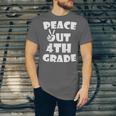 Kids Kids Peace Out 4th Grade For Graduation Unisex Jersey T-Shirt