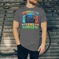 Kindergarten Level Complete Graduation Class 2025 Gamer Boys Unisex Jersey T-Shirt