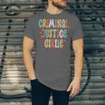 Lawyer True Crime Lover Addict Graduation Apparel Criminal Justice Girlie Major Degree Future Detective Unisex Jersey T-Shirt
